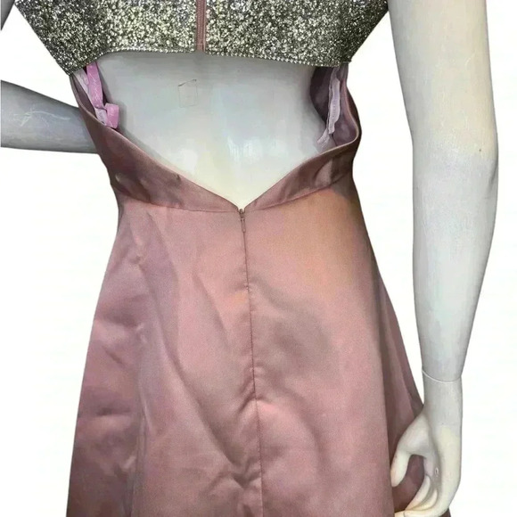 Pink By Alexia Designs Ball Gow Backless Ptom Dress Size 12. - Picture 12 of 15